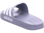 Adidas Unisex - dospělí pantofle v šedé barvě