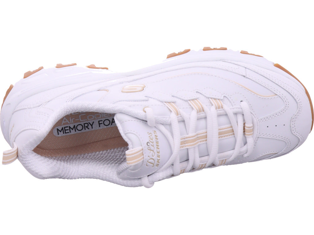 SKECHERS Women's Trainers Skechers D'lites in White