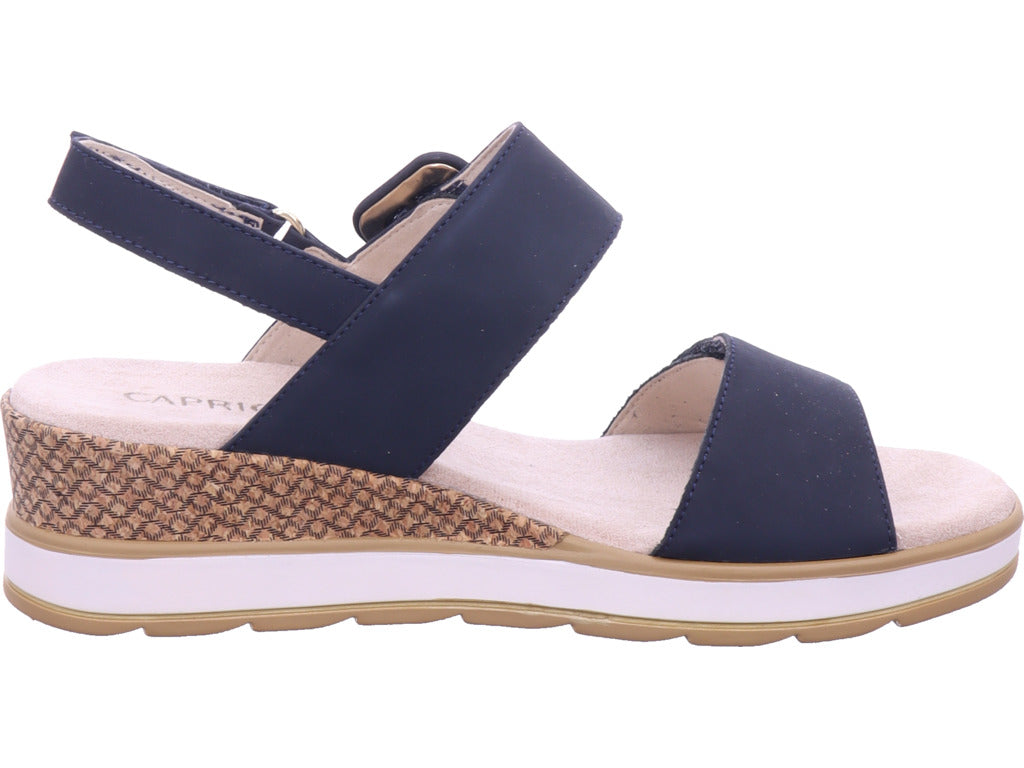 Caprice Damen Sandalette Women Sandals in blau