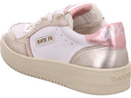 Back70 Damen Sneaker Slam A903 Pu Nude in weiß