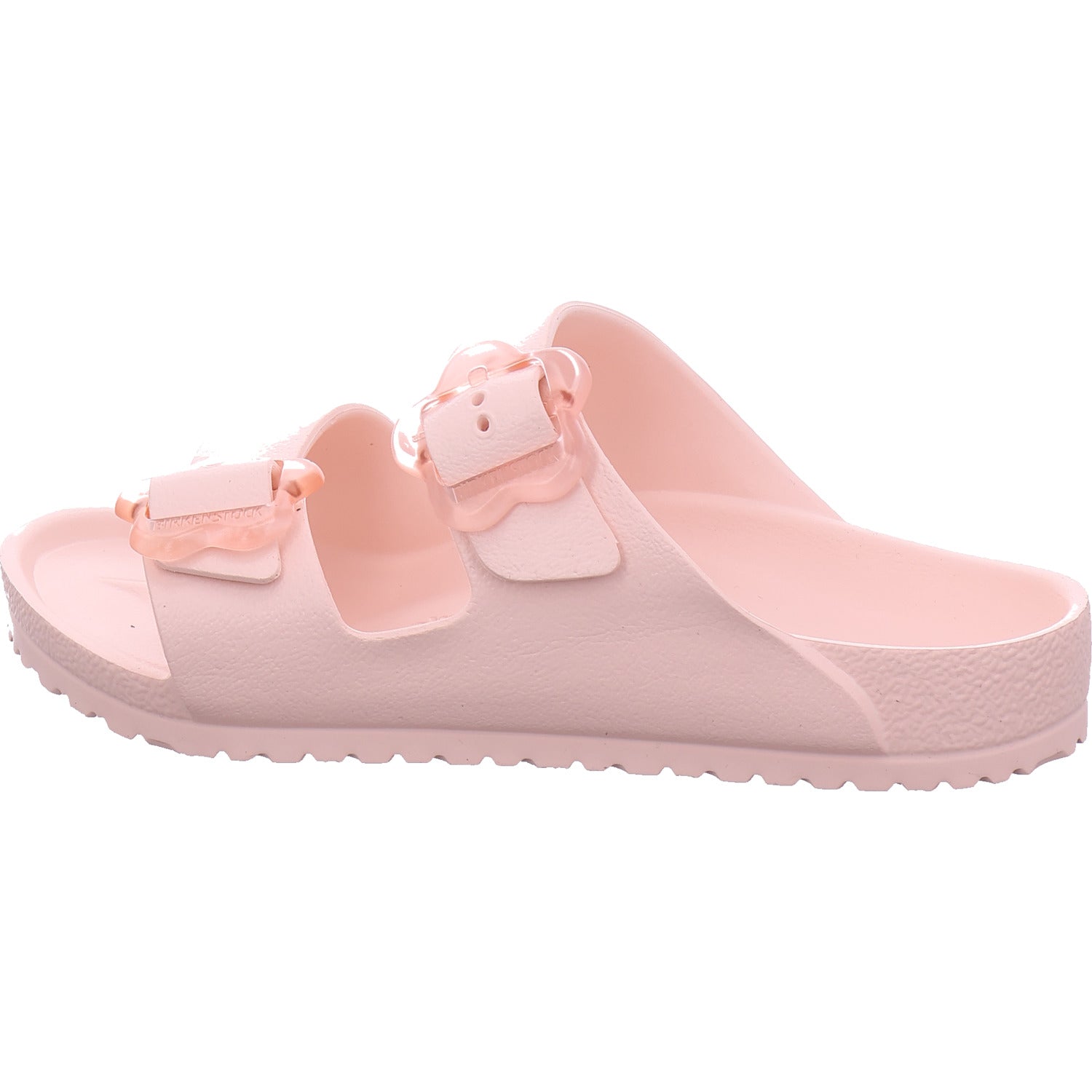 Birkenstock Mädchen Pantolette Arizona Flower Eva Kids in rose