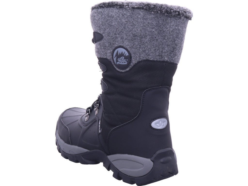Lico Damen Moonboots Silke in schwarz