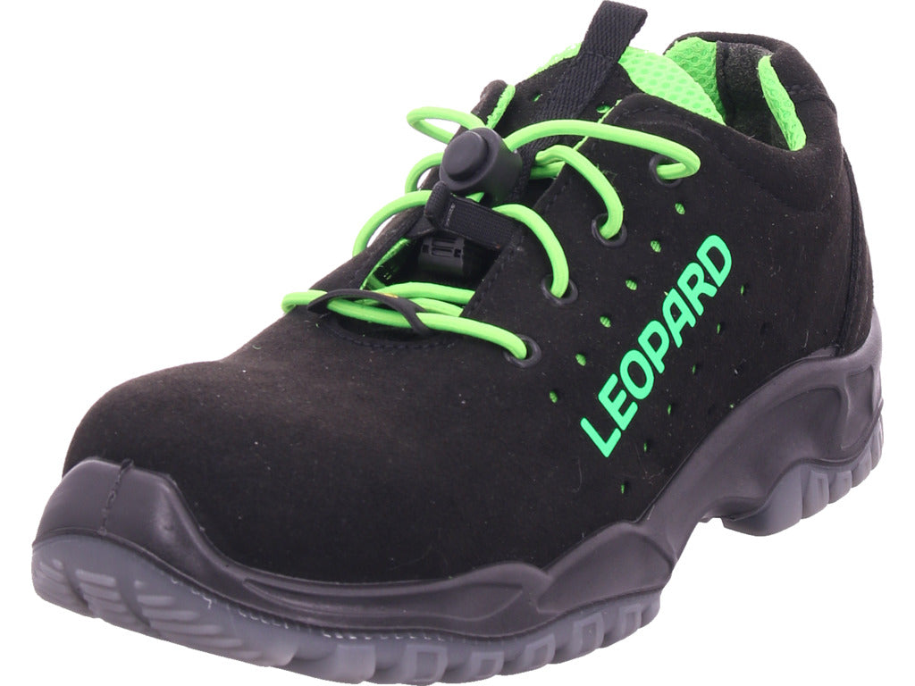 Pánské boty Haferl s leopardím vzorem v černé barvě