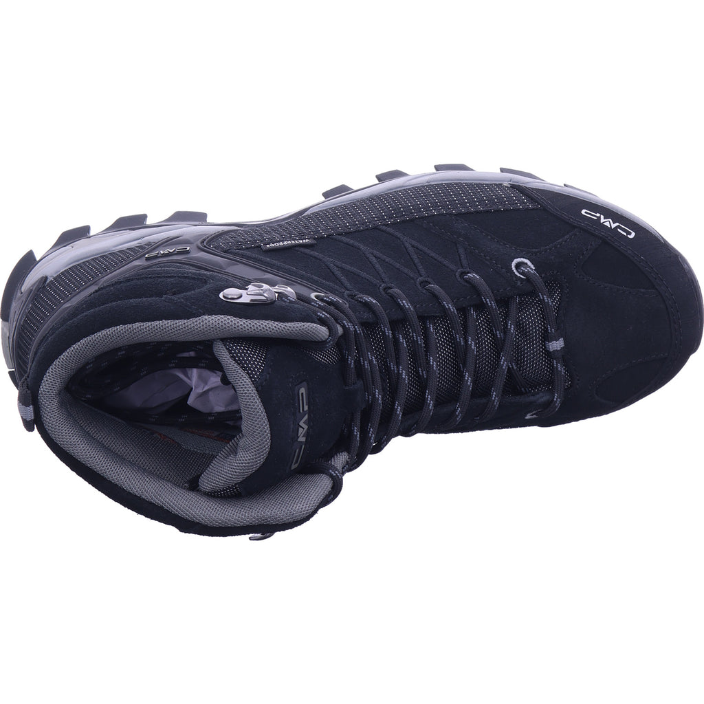 CMP Herren Wanderschuhe Rigel Mid Wp Trekking in schwarz