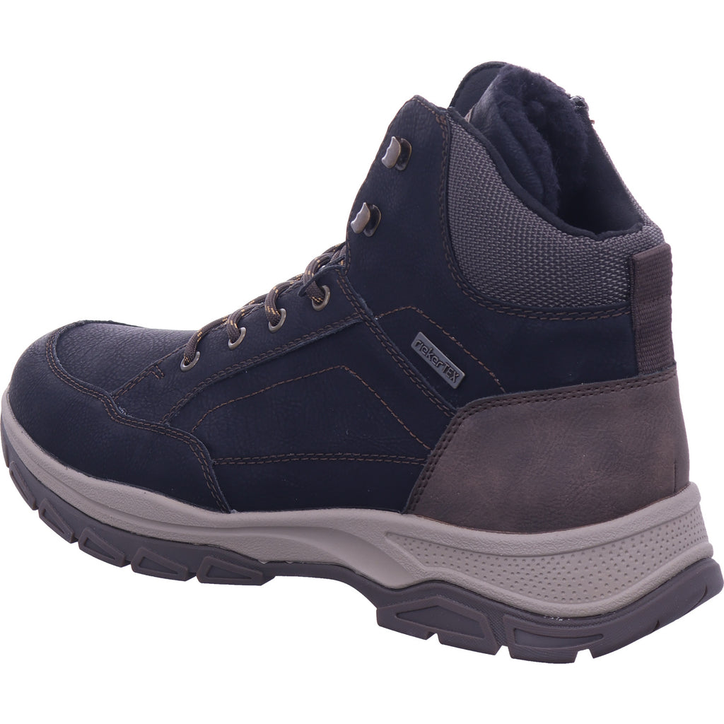 Rieker Herren Winterstiefel  in schwarz