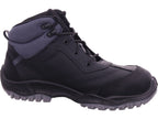 Leopard Herren Sicherheitsschuh Knöchelstiefel Gel S3 in schwarz