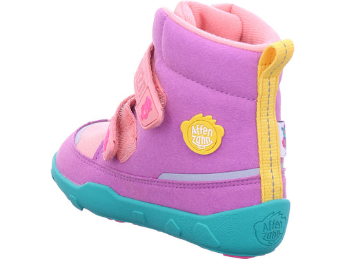 Affenzahn Mädchen Moonboots Eule in pink