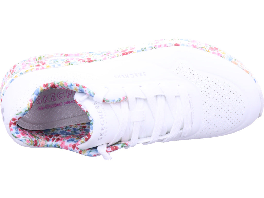 SKECHERS Damen Sneaker Uno Majestic in weiß