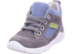 Superfit Jungen Halbschuh Stiefelette Leder \ Universe in grau