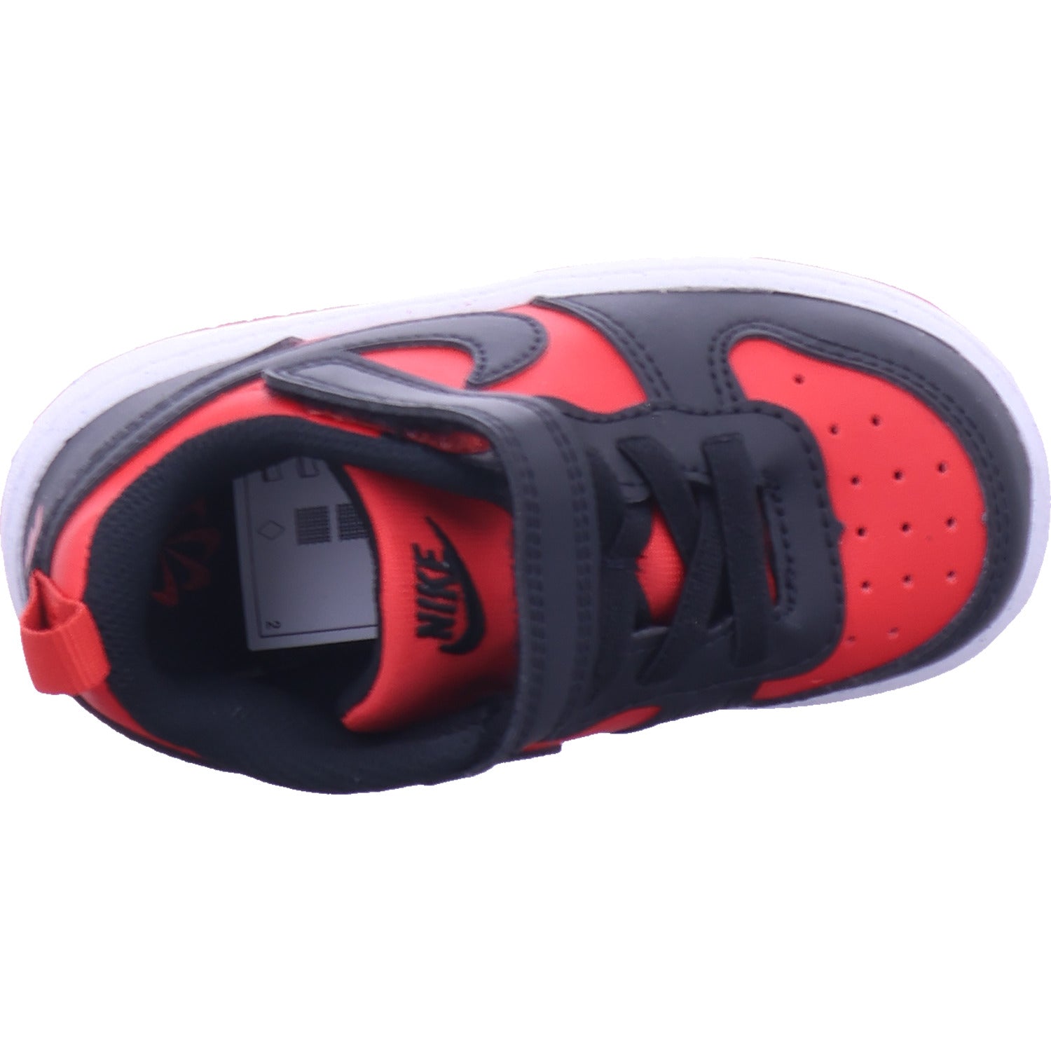 Nike boys' sneakers in red