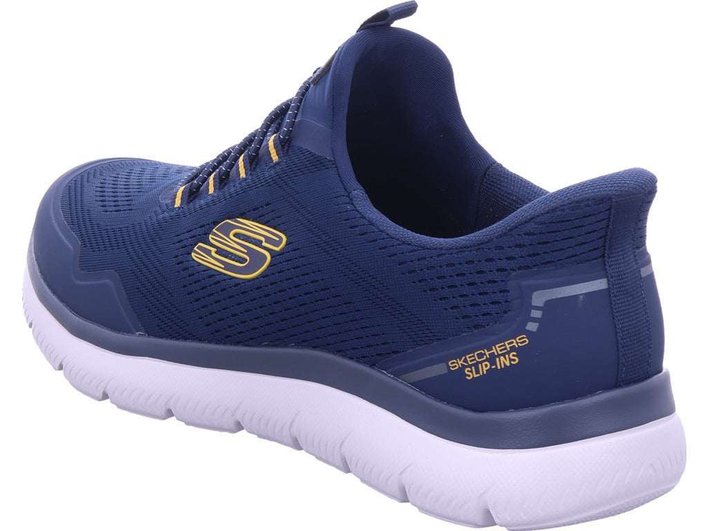 SKECHERS men's slippers in blue