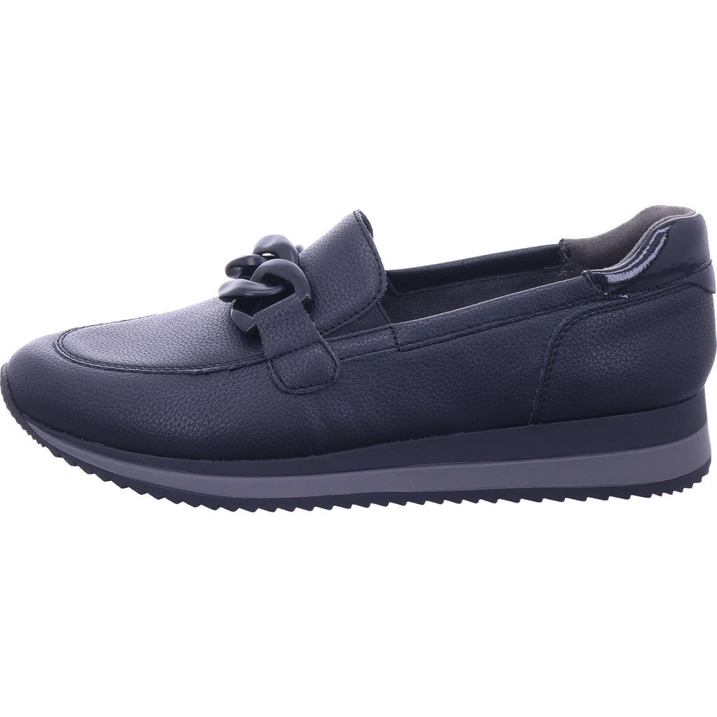 Jana Damen Slipper  in schwarz