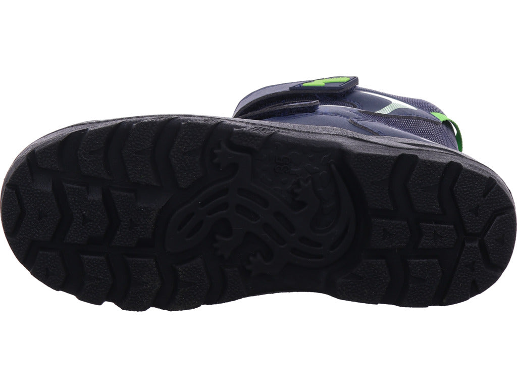 Lurchi boys' Moonboot Kazu in blue