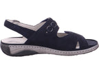 Waldläufer Damen Sandale Beq-Sandl-Wörishf-30 in blau