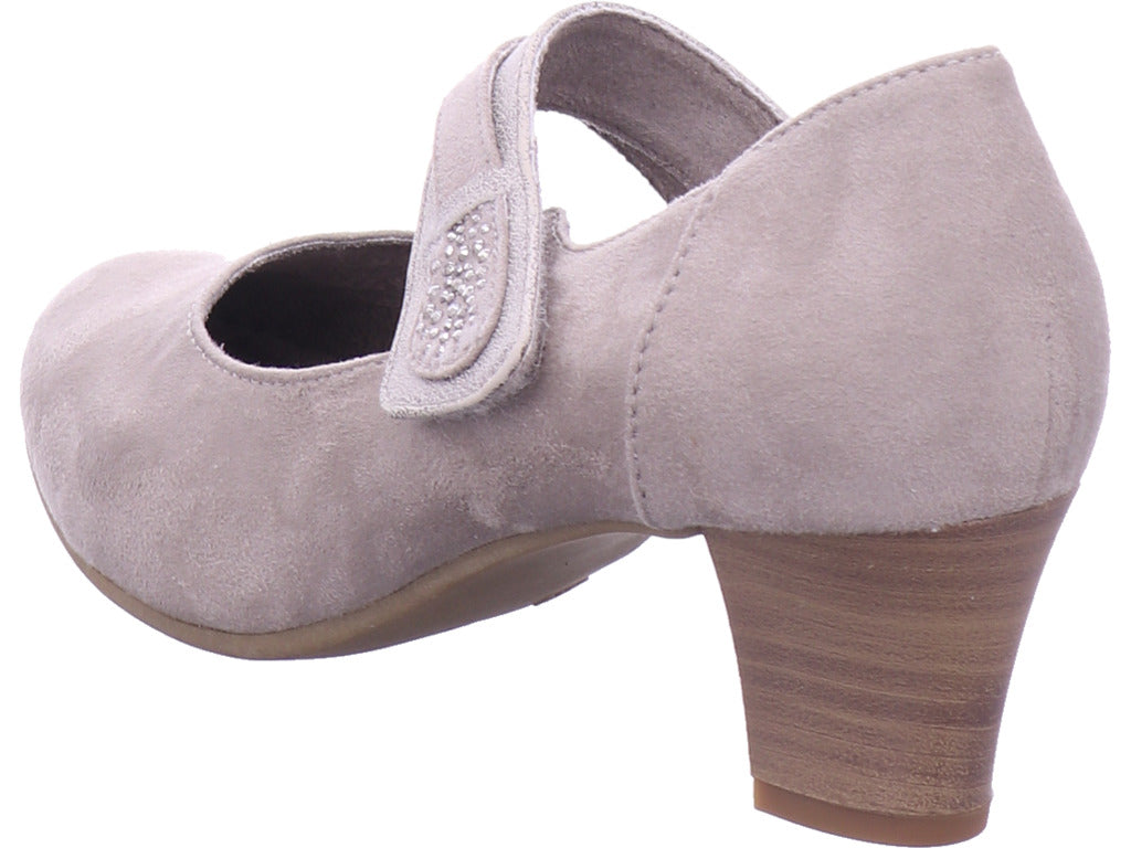 Jana women's pump in grey