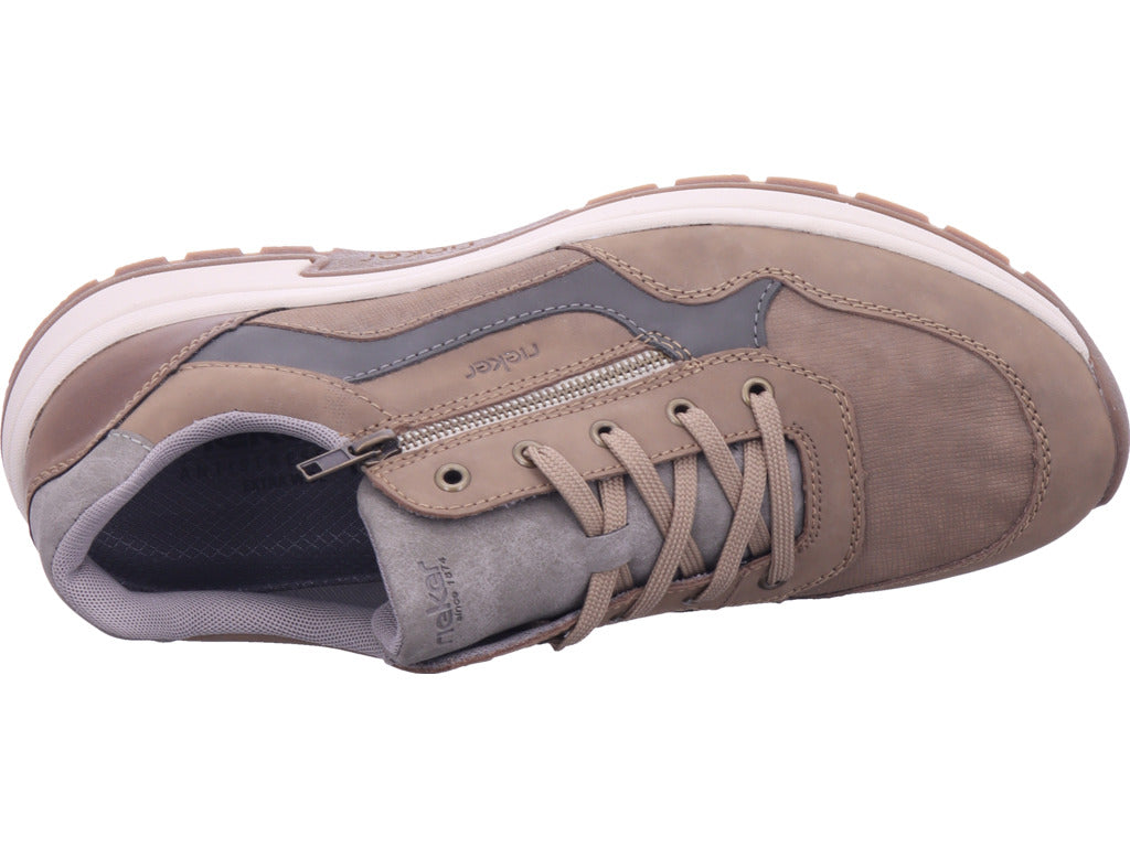 Rieker Men's Low Top Shoe Fsk Men's Low Top Shoes in Brown