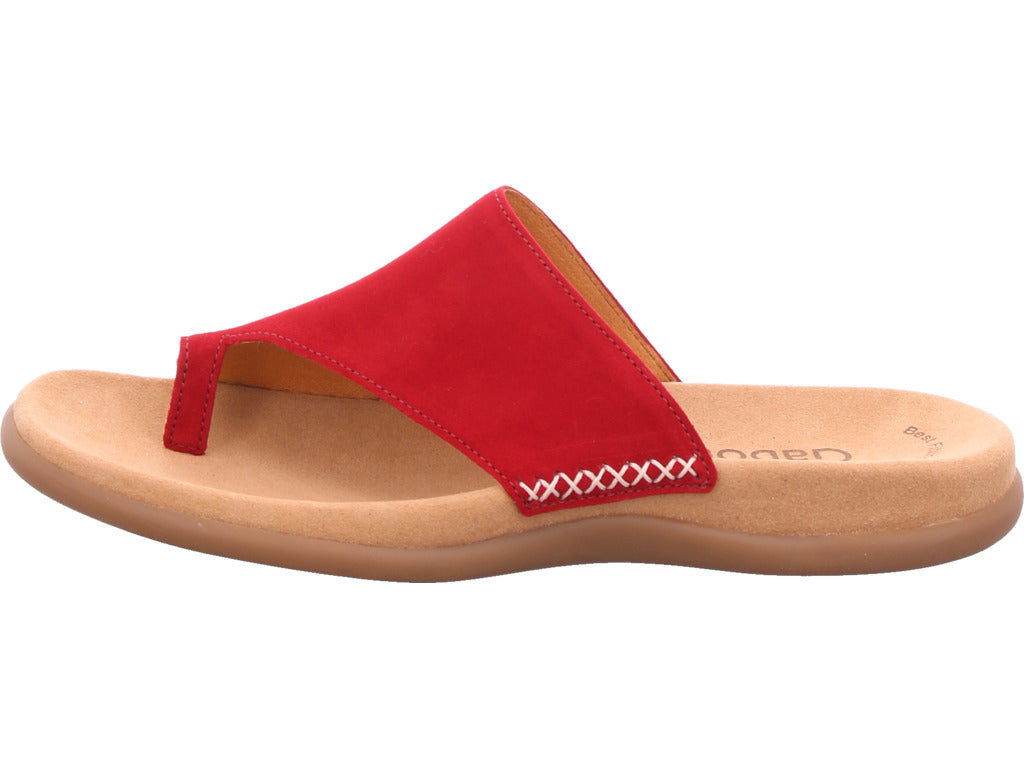 Gabor Damen Pantolette  in rot