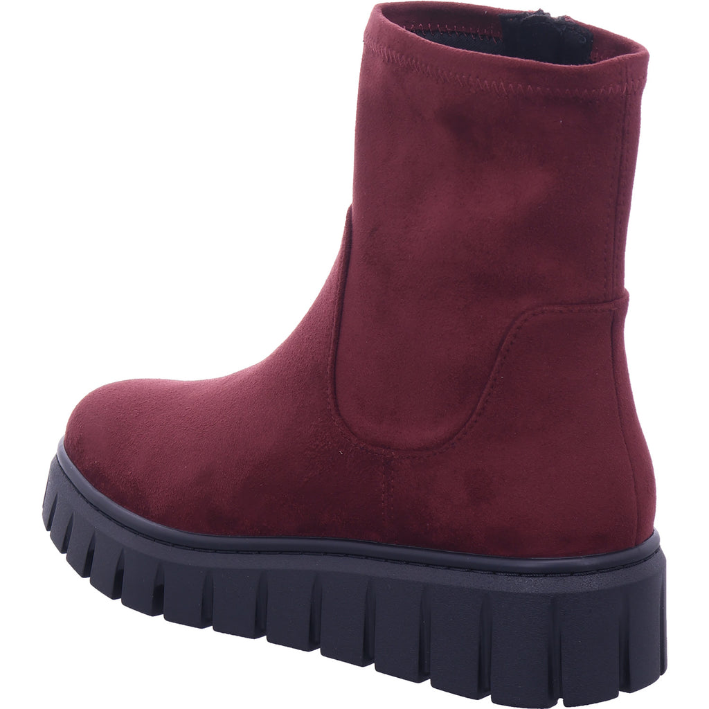 Marco Tozzi Damen Stiefelette  in bordo