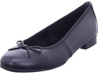 Tamaris Damen Ballerina  in schwarz