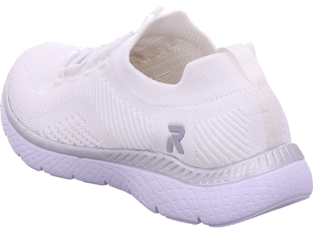 Rieker Damen Slipper  in weiß