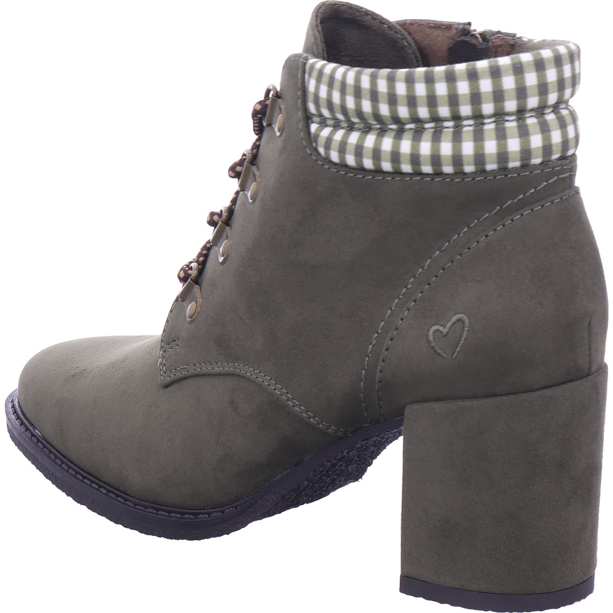 Marco Tozzi Damen Stiefelette  in dunkel-grün
