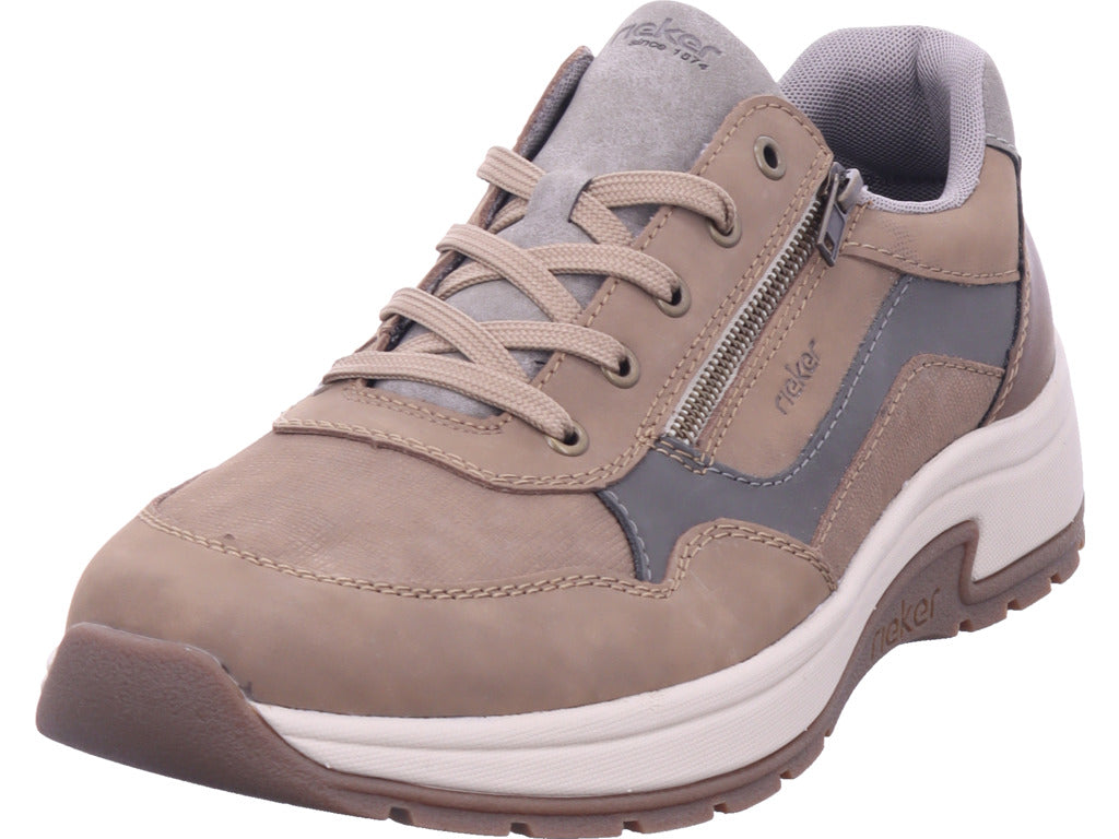 Rieker Men's Low Top Shoe Fsk Men's Low Top Shoes in Brown