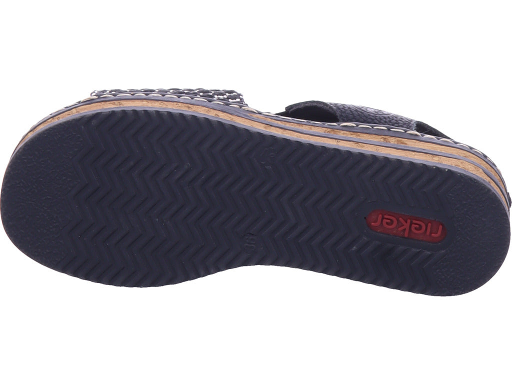 Rieker Women's Sandal Fsk Women's Sandals in black