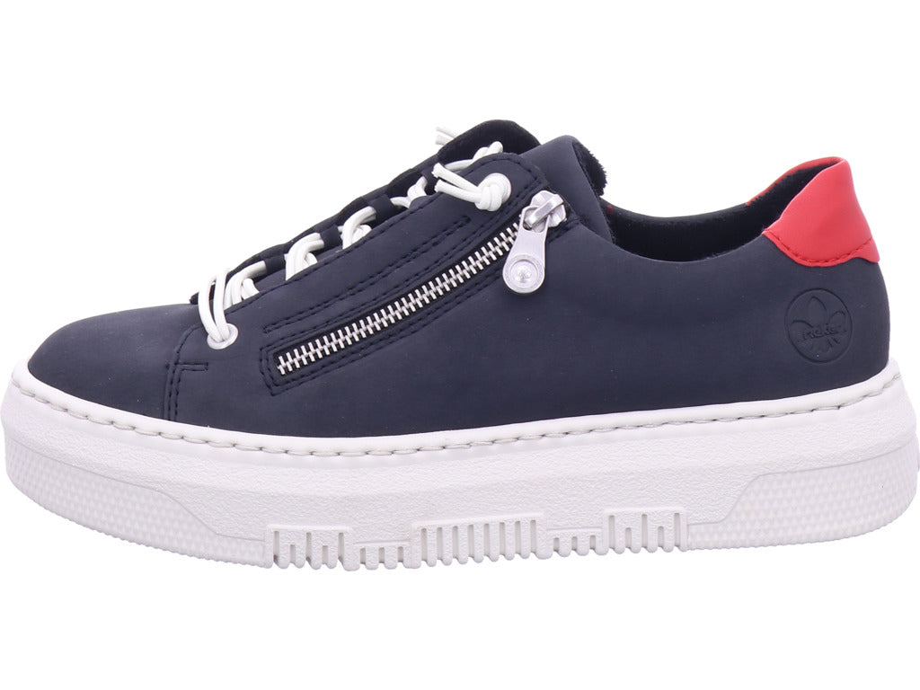 Rieker Damen  Fsk Damen Halbschuhe in blau