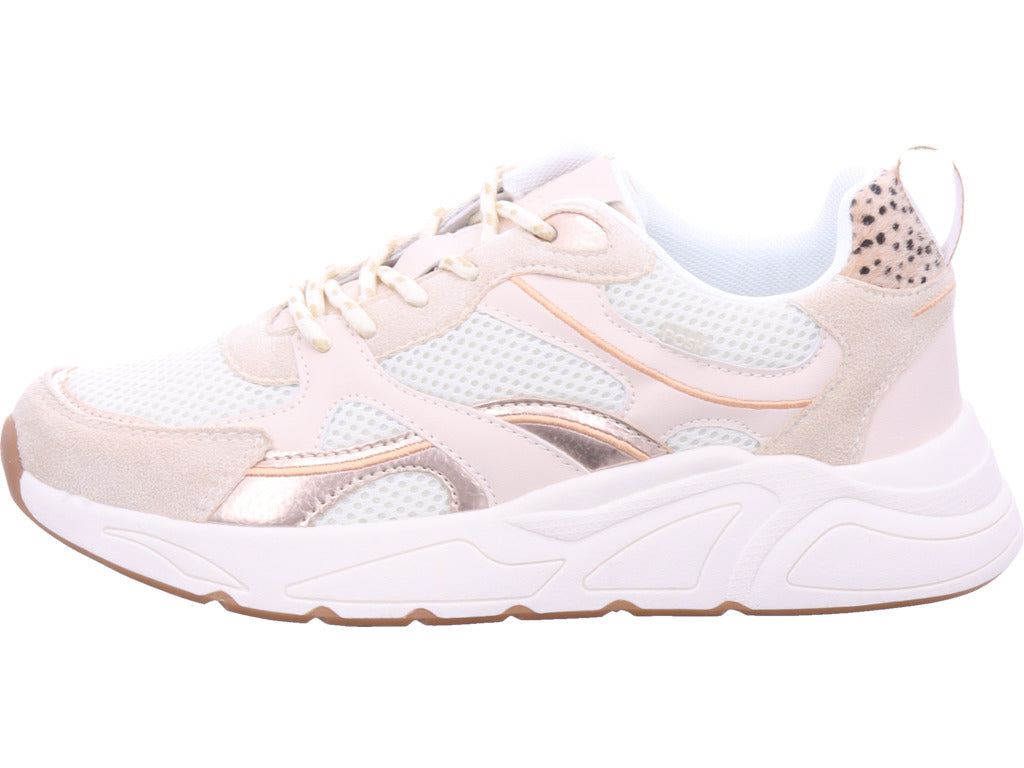 Poelman B.V. Damen Sneaker  in beige