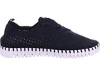 Becker Damen Slipper  in schwarz