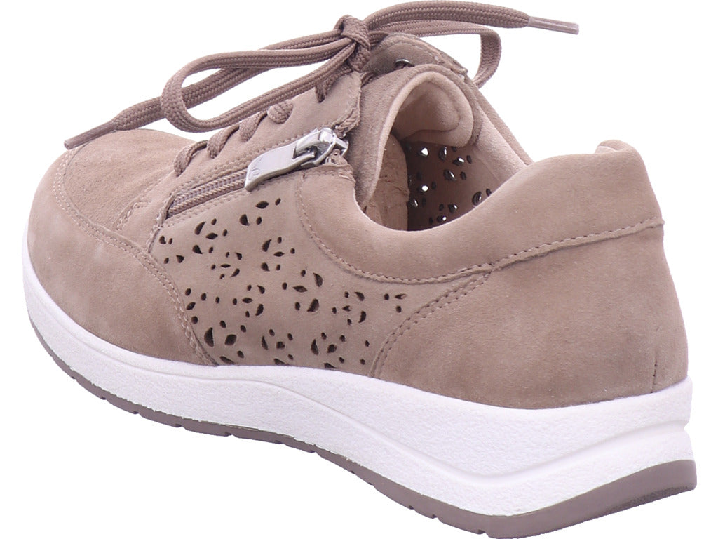 Caprice Damen Sneaker Women Lace-Up in beige