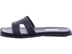 Steve madden Damen Pantolette Sofia Slide in schwarz