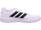 Adidas Unisex - Erwachsene Halbschuh Adidas Courtblock in weiß