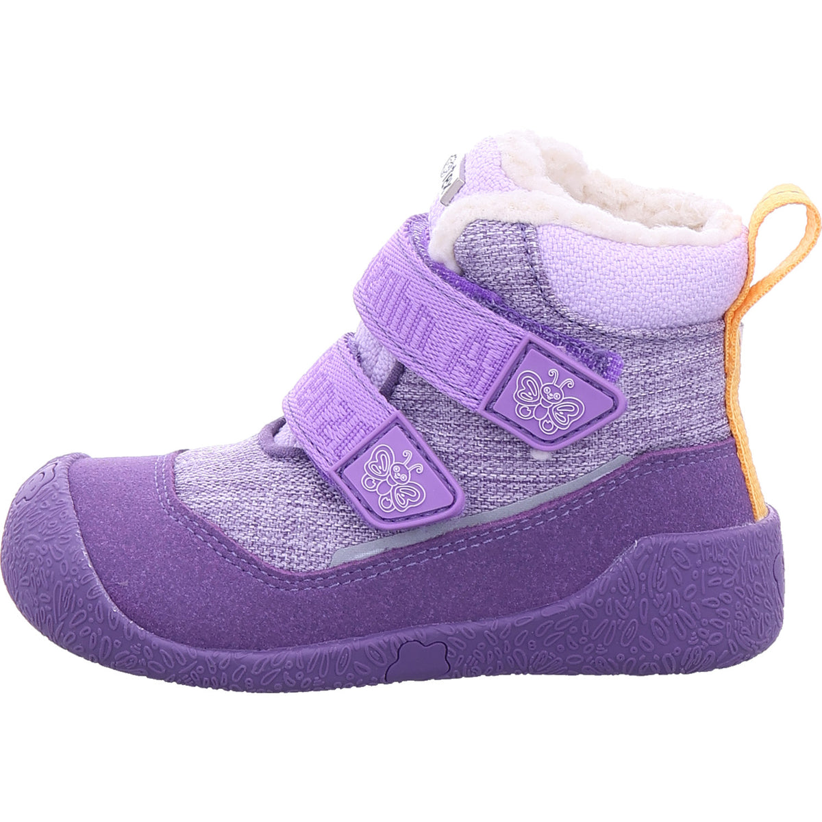 Affenzahn Mädchen Barfußschuhe Schmetterling in lila
