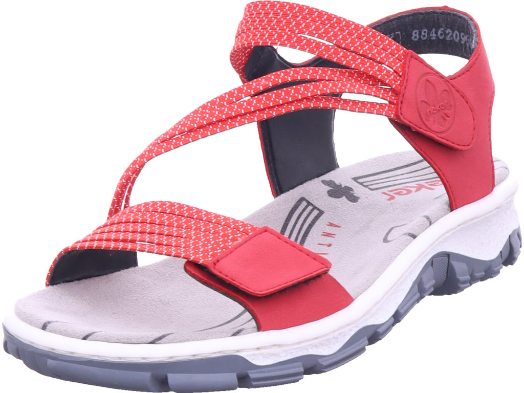 Rieker Women's Sandal Women's Sandals in red