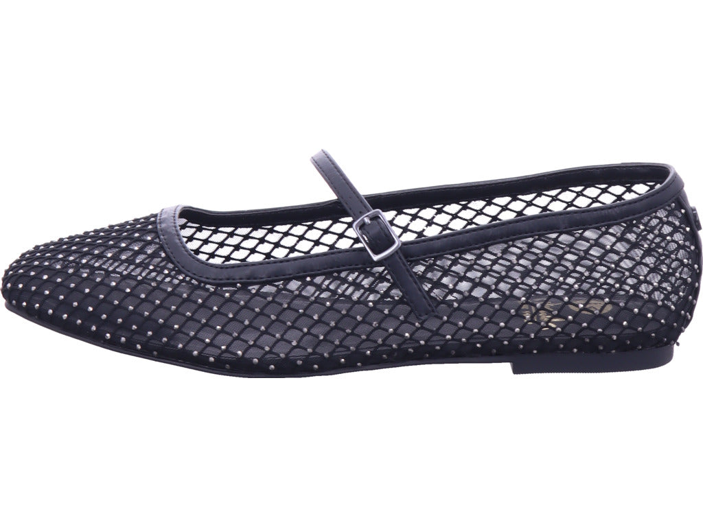 La Strada Damen Ballerina  in schwarz