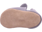Beck Girls' Slippers "Mäuschen" in Grey