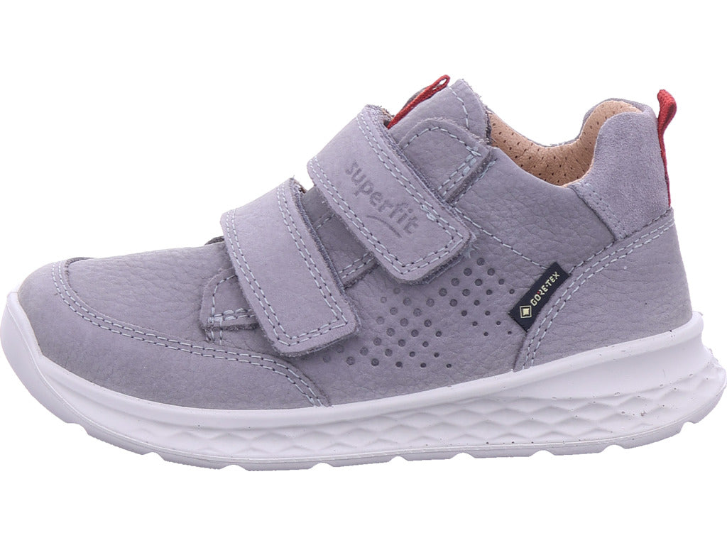 Superfit Girls' First Walker Boot Leather | Breeze in Grey