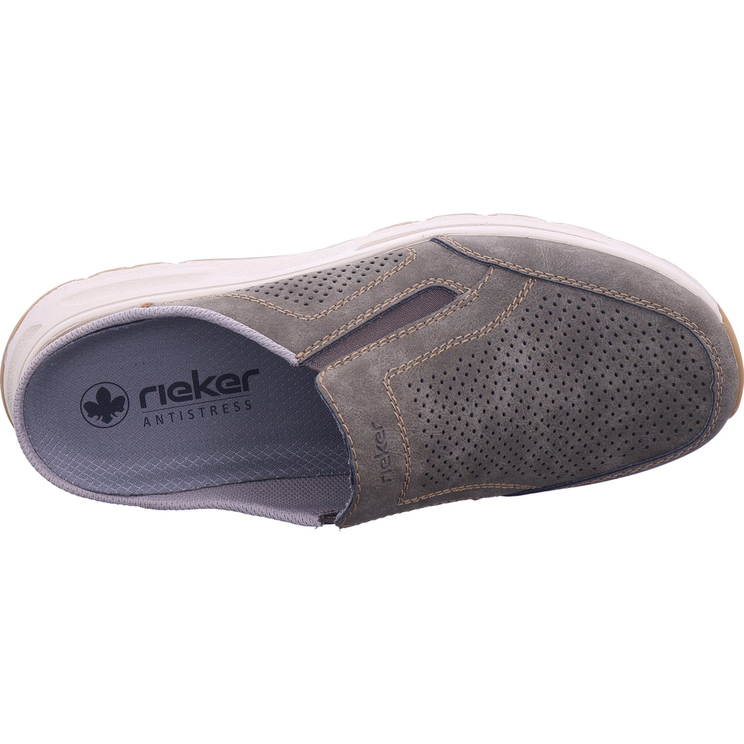 Rieker Herren Pantolette  in braun