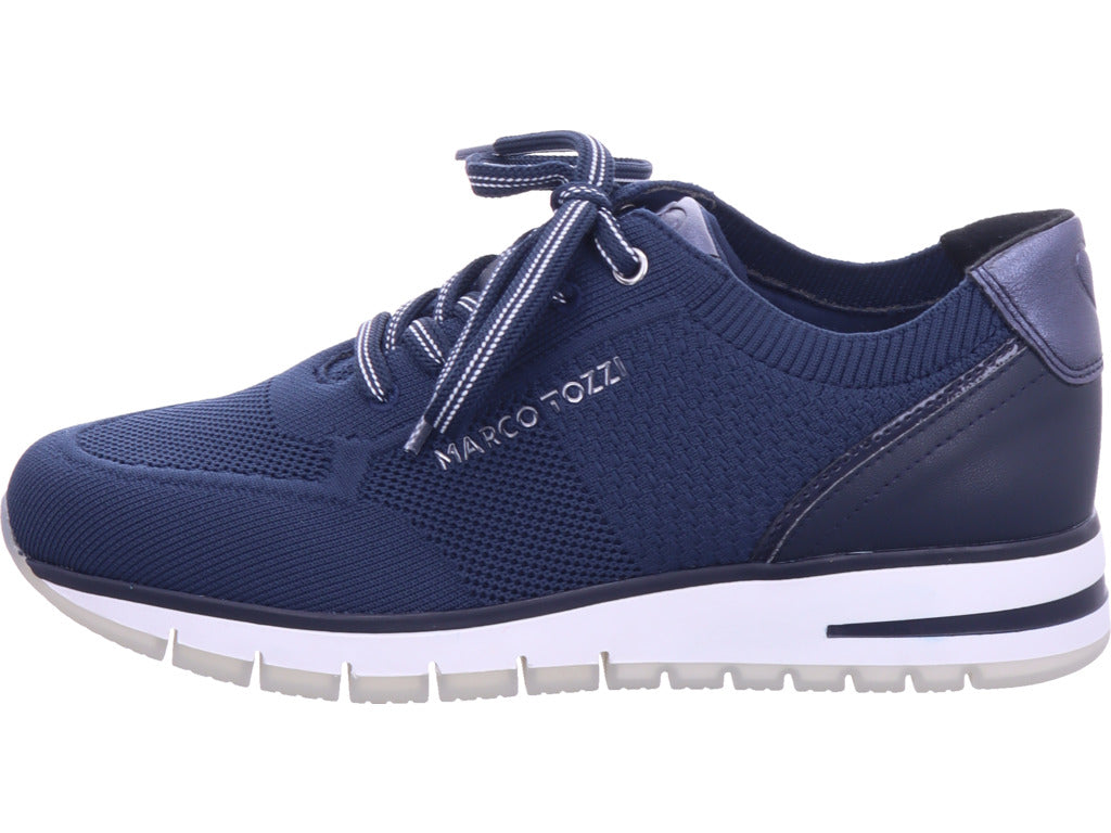 Marco Tozzi women's sneakers in blue