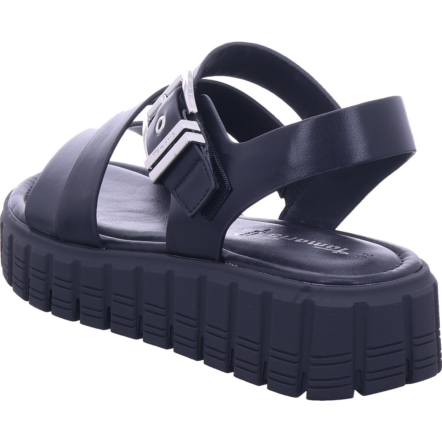 Tamaris Damen Sandale  in schwarz