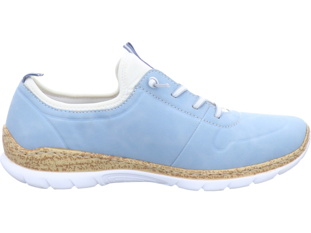 Rieker Damen  Fsk Damen Halbschuhe in blau