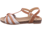 Mustang Mädchen Sandalette  in beige