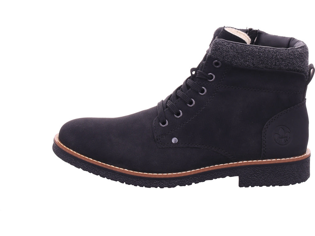 Rieker Herren Stiefel  in schwarz