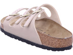 Birkenstock Damen Pantolette Florida Birko Flor in beige