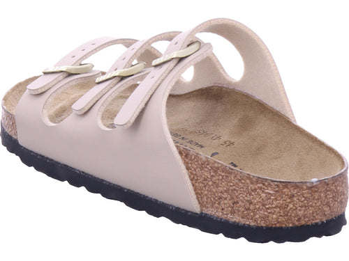 Dámské boty Birkenstock Florida Birko Flor v béžové barvě