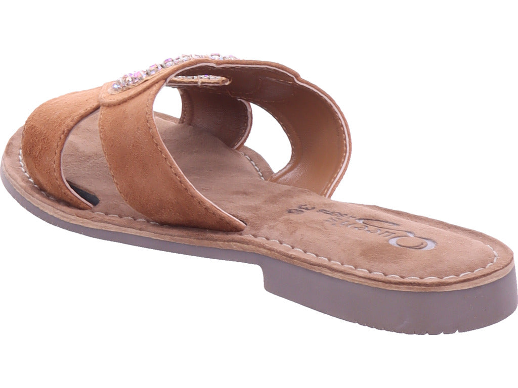Queens women's mule in brown