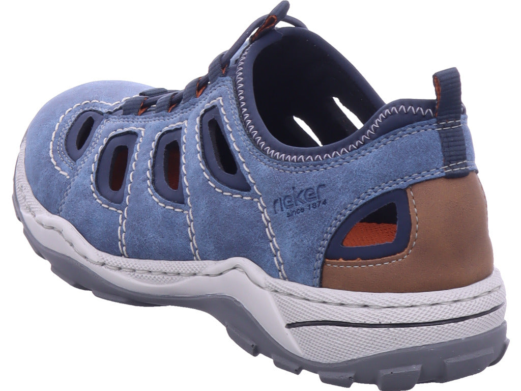 Rieker Men's Loafers in blue