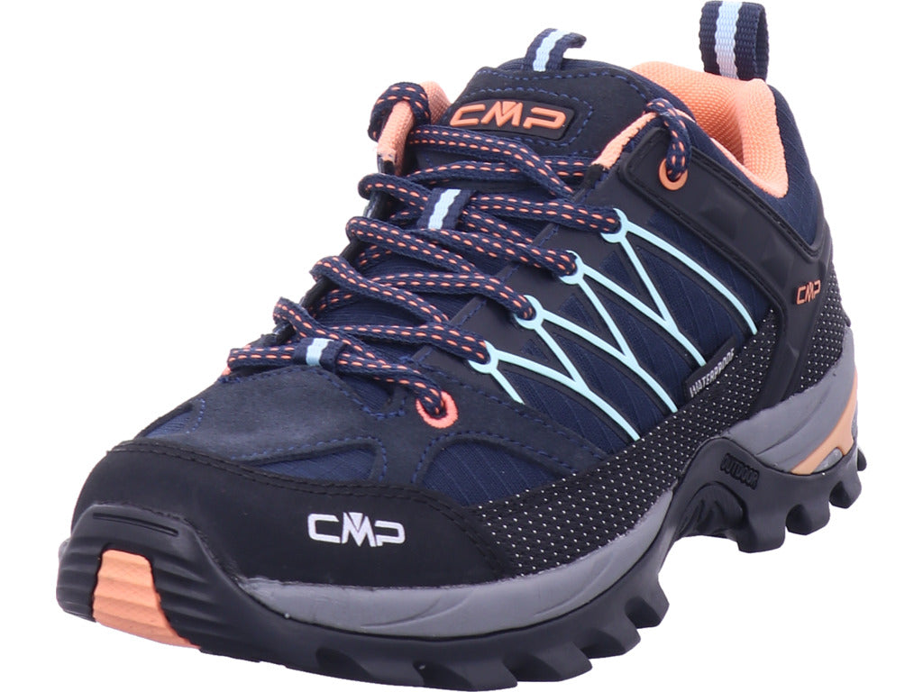CMP Damen Wanderschuhe Rigel Low Trekking in blau