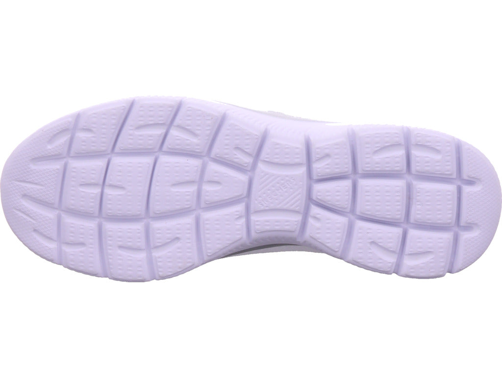 SKECHERS Dámské nazouváky Mesh Open Back W/ Memory Foam v bílé barvě